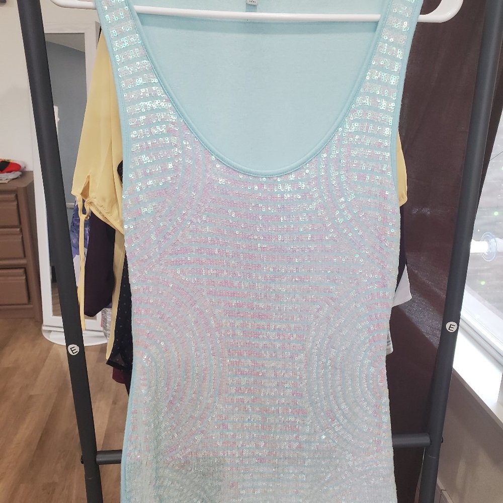 Sequin Front Mermaid Tank